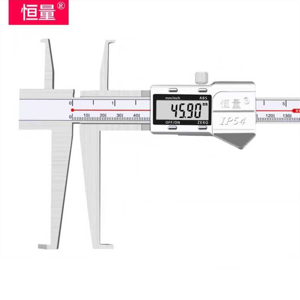 恒量 双内沟数显卡尺 9-150 0.01mm 不带深度杆