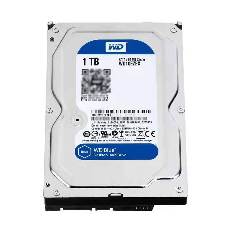 西部数据机械硬盘 WD10EZEX 1TB 简装防静电袋装/格