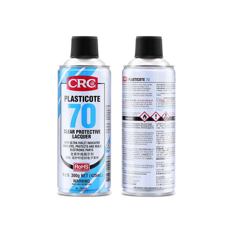 希安斯（CRC）2043线路板透明保护剂自喷三防漆CRC-70透明 425ml/瓶