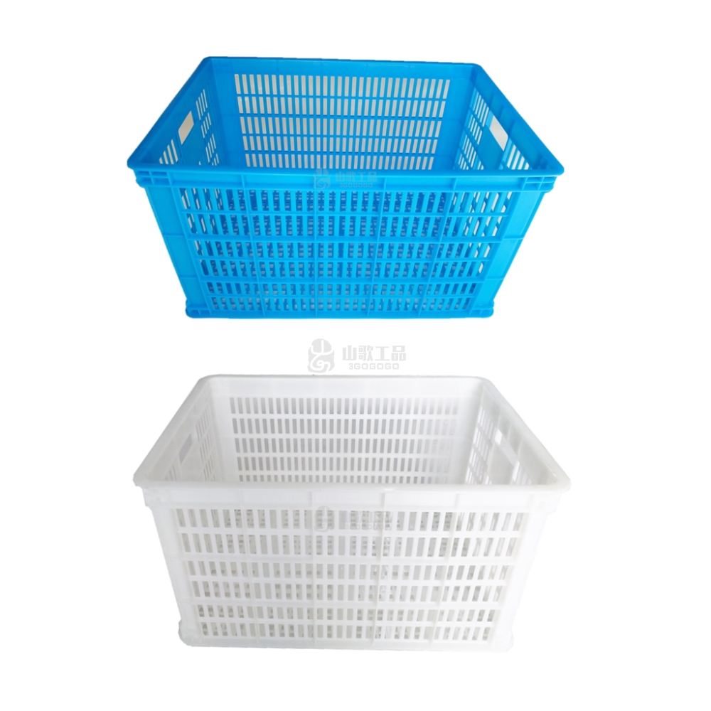 亚富翔 610/680筐 白色/蓝色 塑料筐