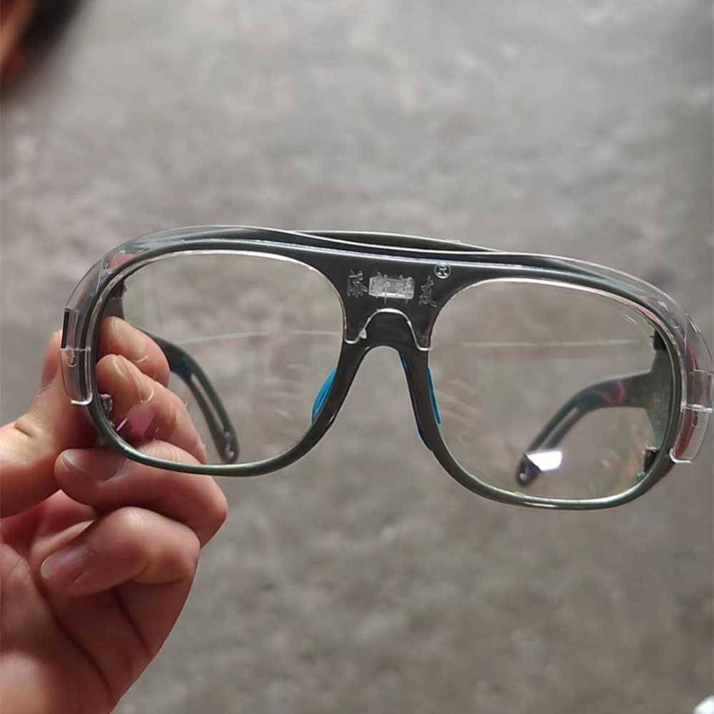 添新焊友 电焊防护眼镜 黑框透明款
