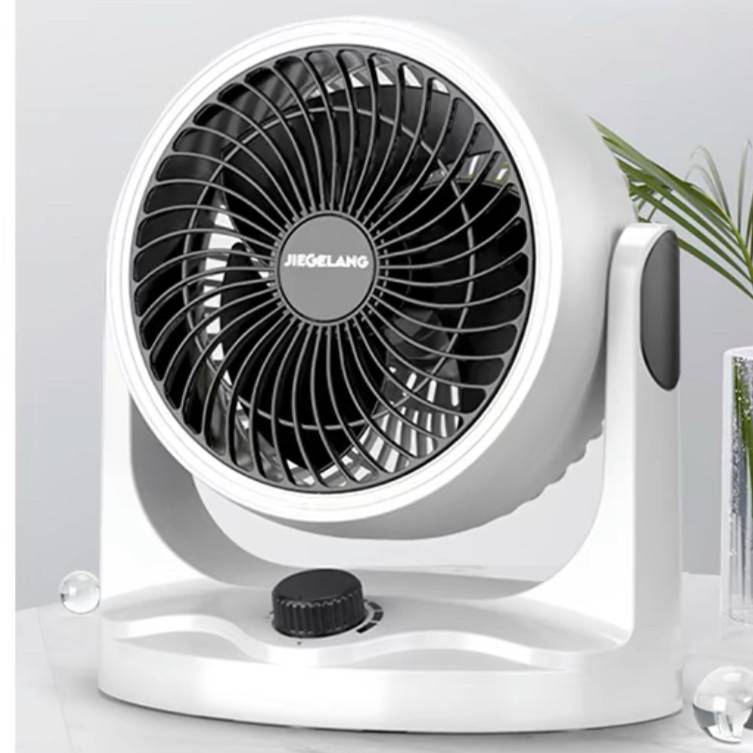 山歌 桌面办公室静音电风扇3档风速 1.5米电源线
