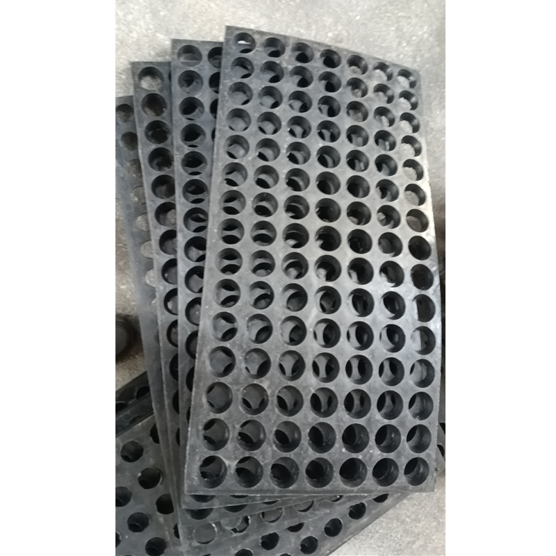 山歌 抛丸机配件耐磨漏砂板 黑色
