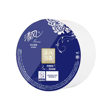 清风 BJ00AB 180米公用卫生纸三层 750g