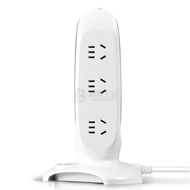 公牛 立式办公桌有线插座 USB办公桌系列立式插座接线板插线板插板