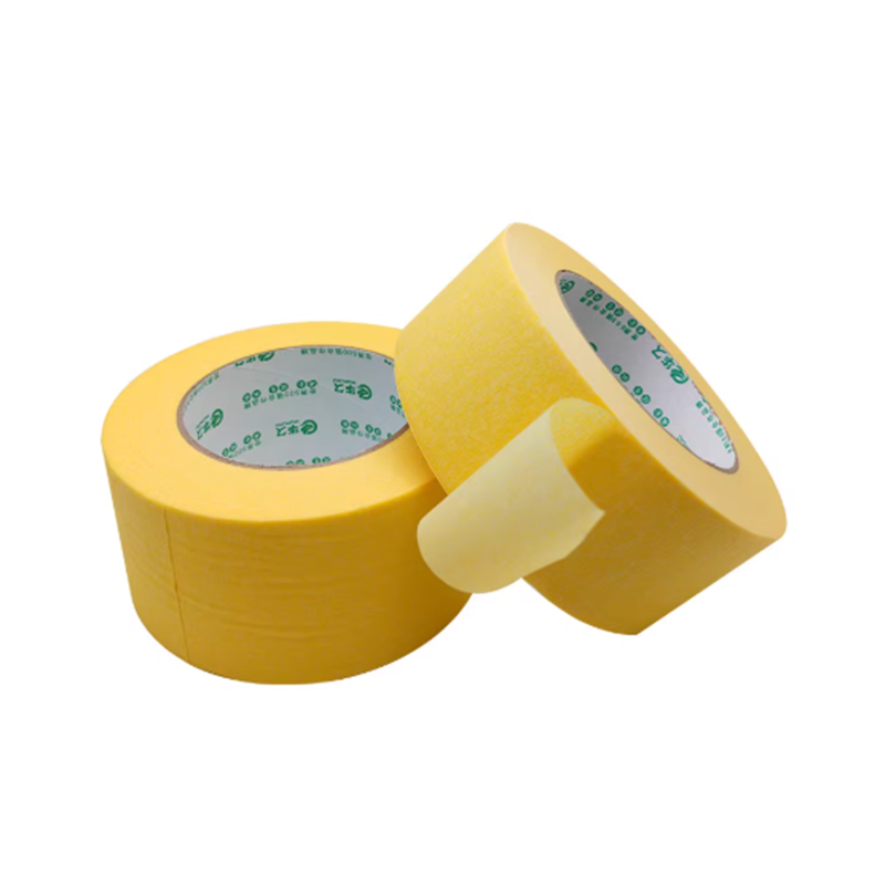 华久 耐高温黄色美纹纸