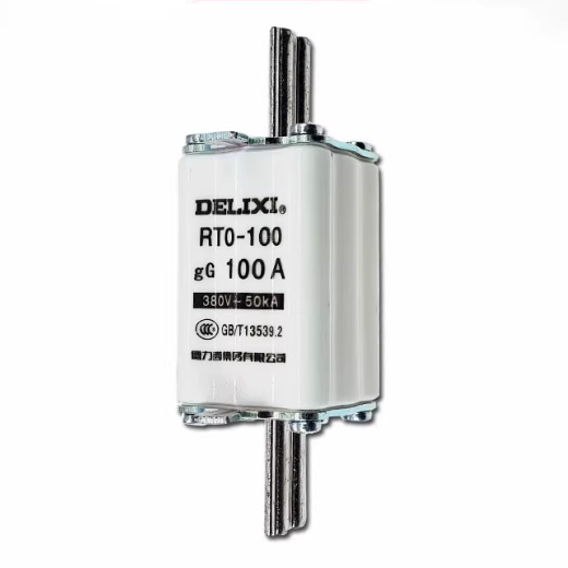 德力西 方形刀型熔断器 RT0系列 芯子过载与短路保护安全保险丝