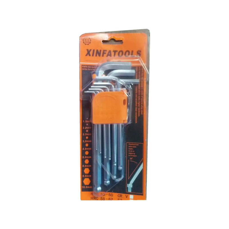 新发 CR-V中长内六角扳手 经济款 9件套