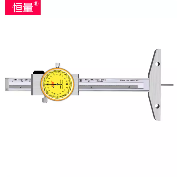 恒量 带表细杆深度尺