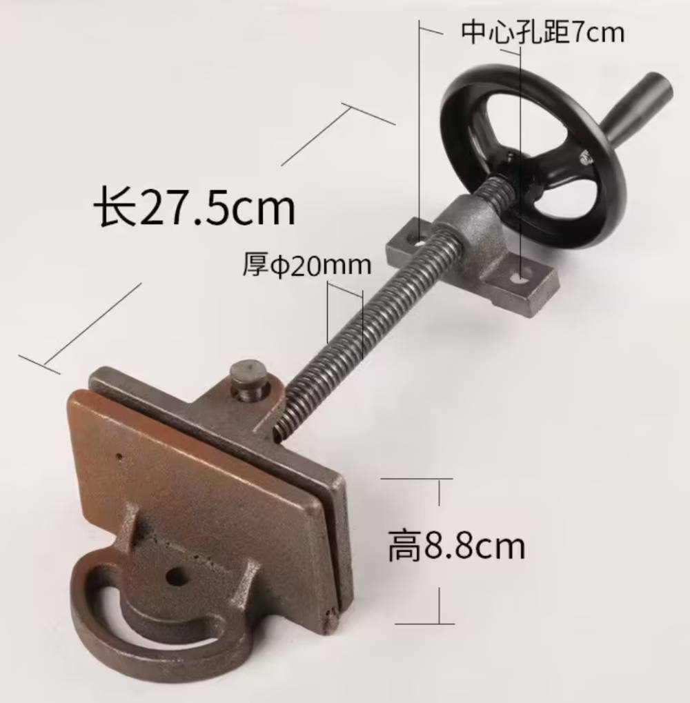 山歌 切割机配件特重款 夹具总成