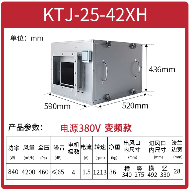 南洋有为 柜式离心风机