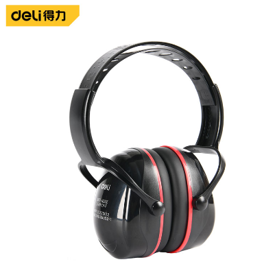 得力工具 DL523011防噪音耳罩 黑色