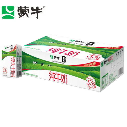 蒙牛 纯牛奶 250ML