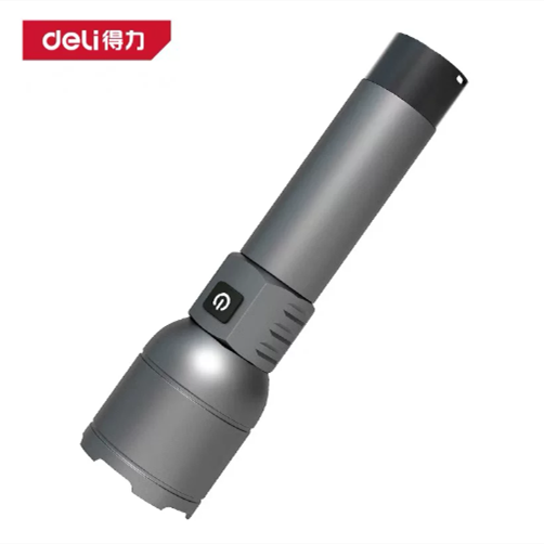 得力工具 变焦强光手电筒