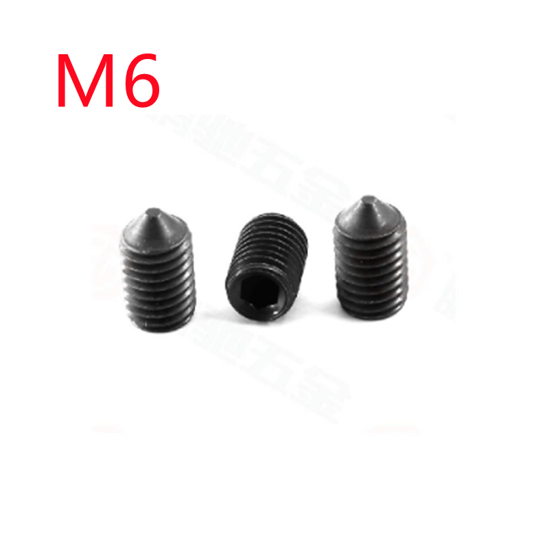 鹏驰 EG牌 45H-DIN914 尖端无头螺丝 M6系列
