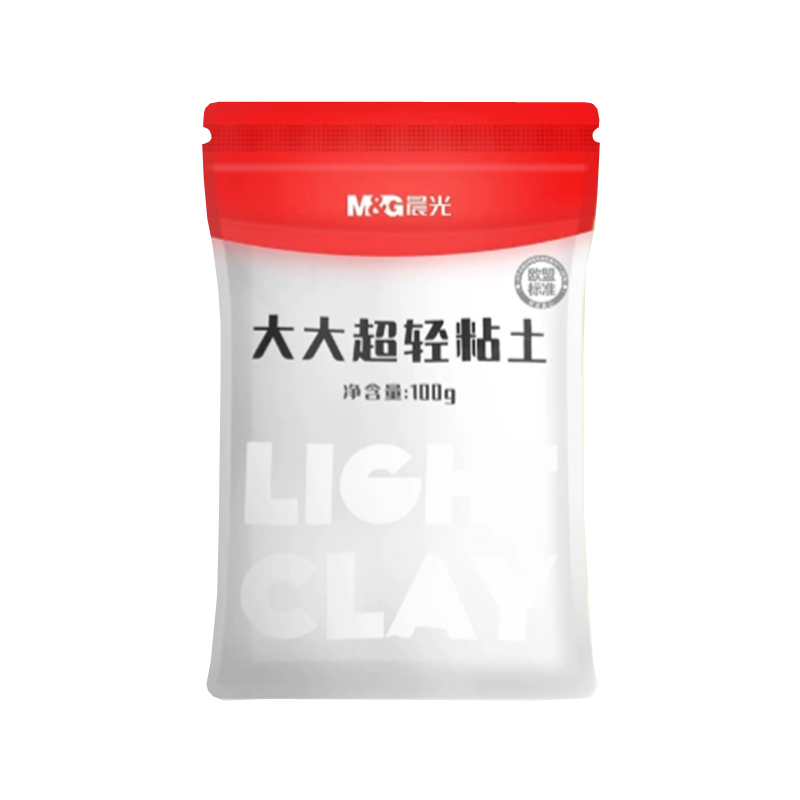 晨光 大大超轻粘土100g 白色